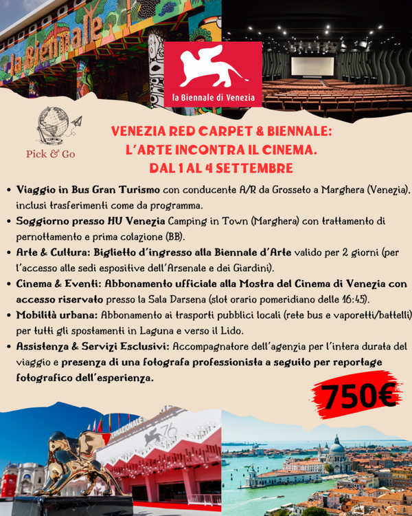 VENEZIA RED CARPET & BIENNALE: L’ARTE INCONTRA IL CINEMA