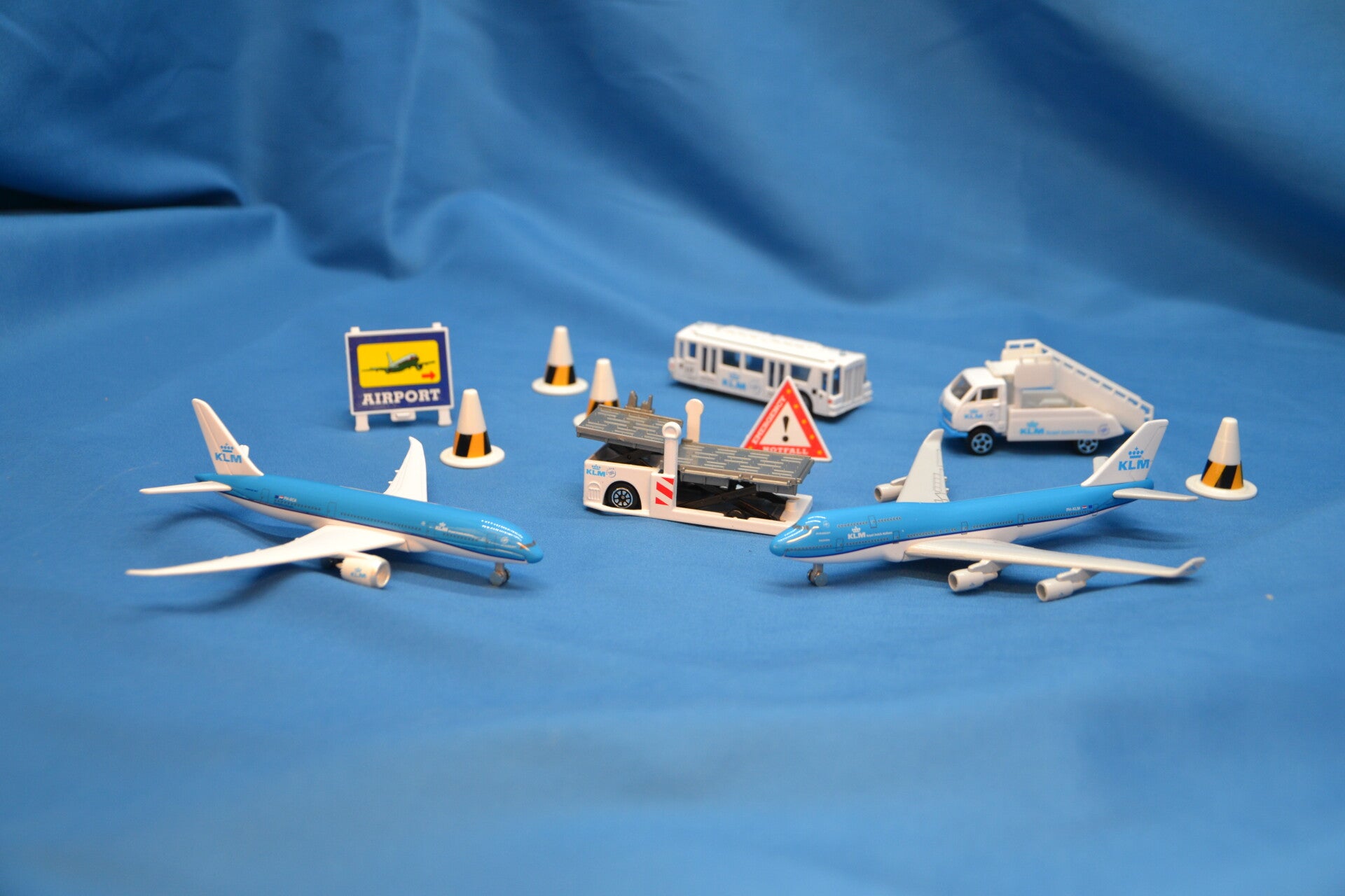 Luchthaven speel set KLM