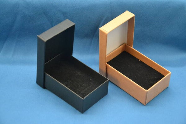 Geschenk box houten / leren sleutelhanger