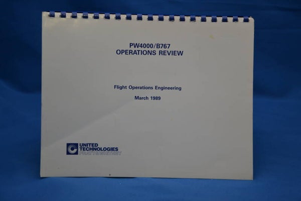 PW4000 B 767 Motoren