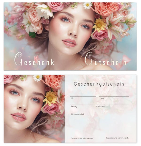 Geschenk Gutschein  (F380) Beauty Kosmetik
