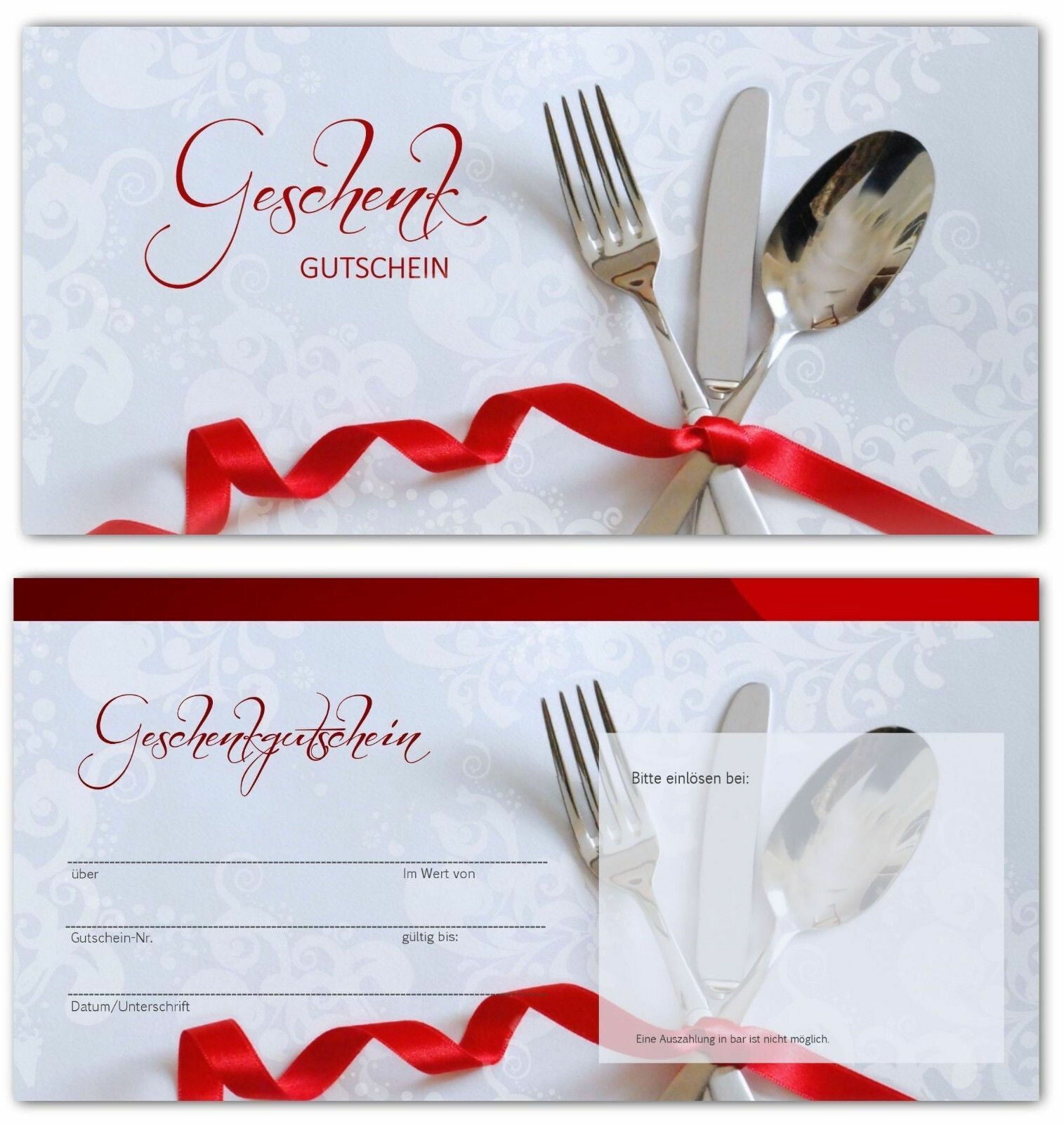 50 Gutscheinkarten 8,9 X 5,1 Cm – Persönliche Geschenkgutscheine Für Hochzeit, Baby, Geburtstag & Feiertage