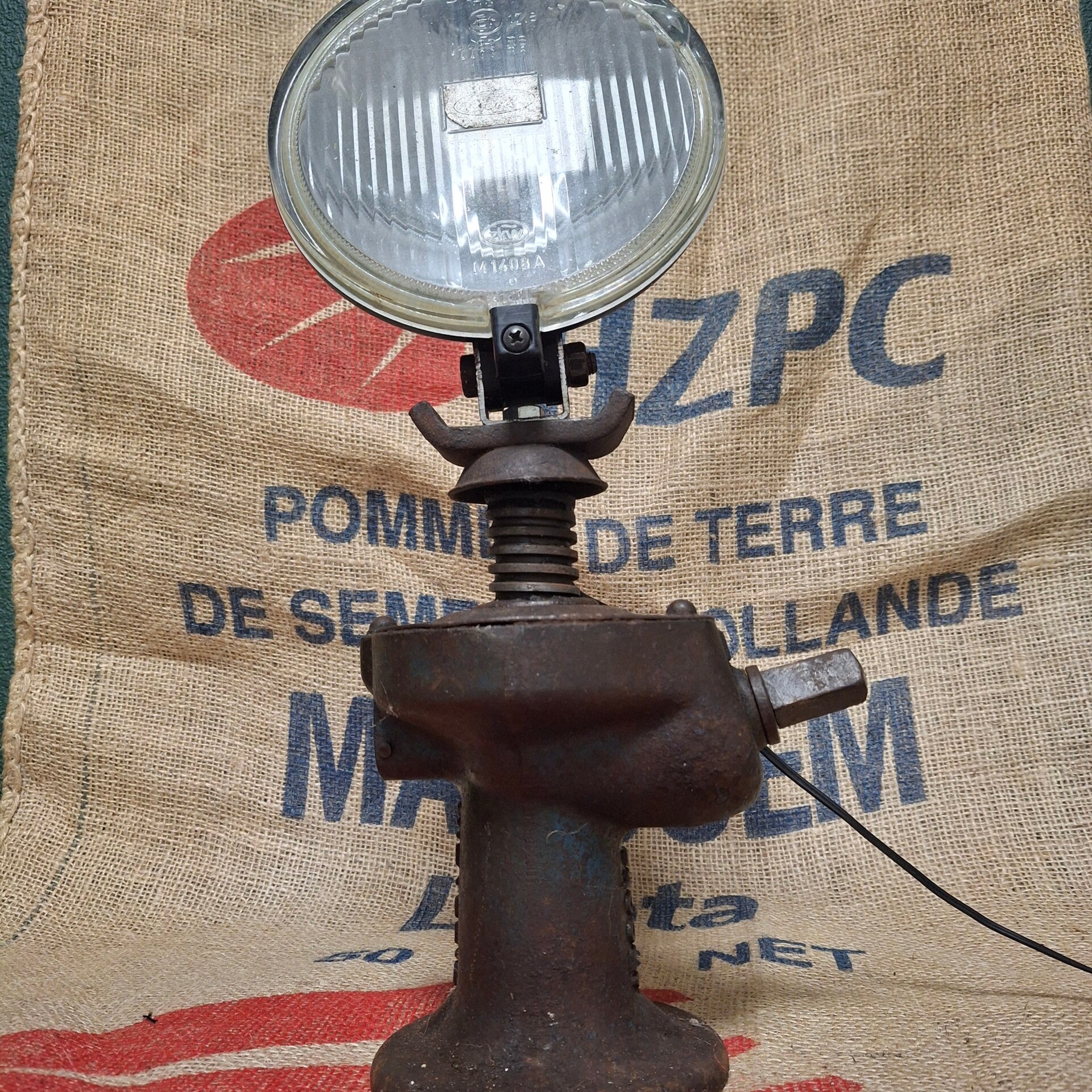 Autokrik lamp - Vintage lampen