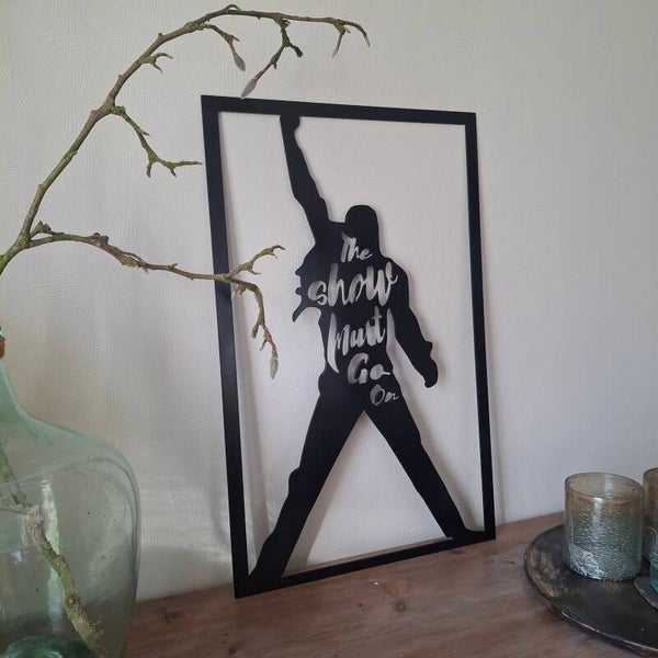 Queen - Metalen wanddecoratie