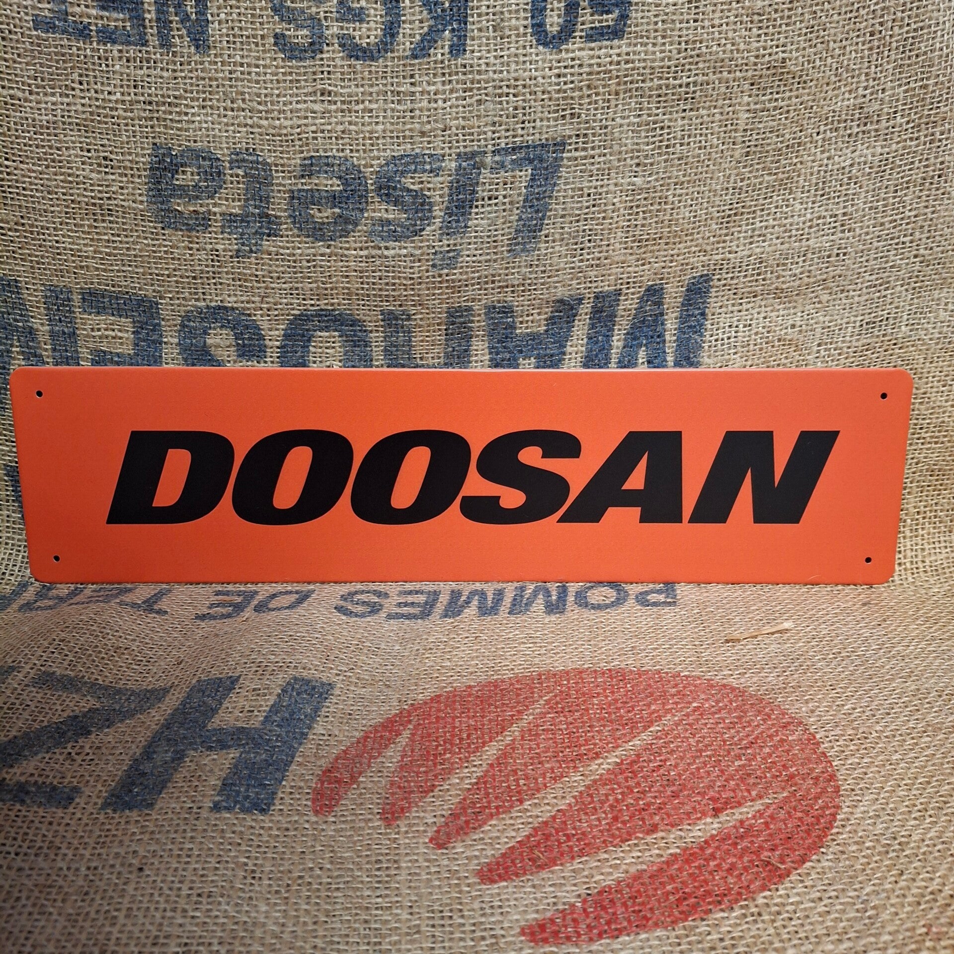 Doosan - Metalen wanddecoratie