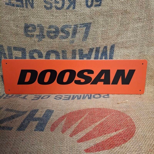 Doosan - Metalen wanddecoratie
