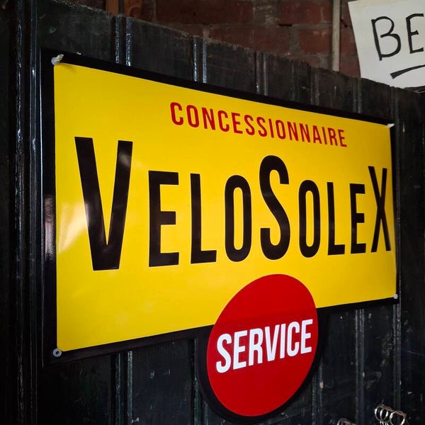 Velo Solex - Emaille bord