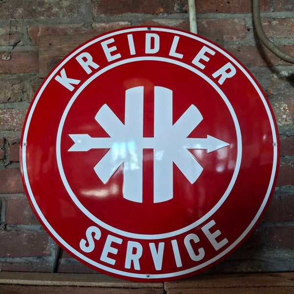 Kreidler Service - Emaille bord rond