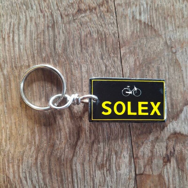Solex sleutelhanger - Emaille