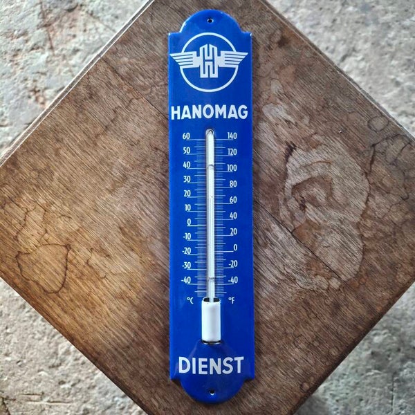 Hanomag thermometer - Emaille