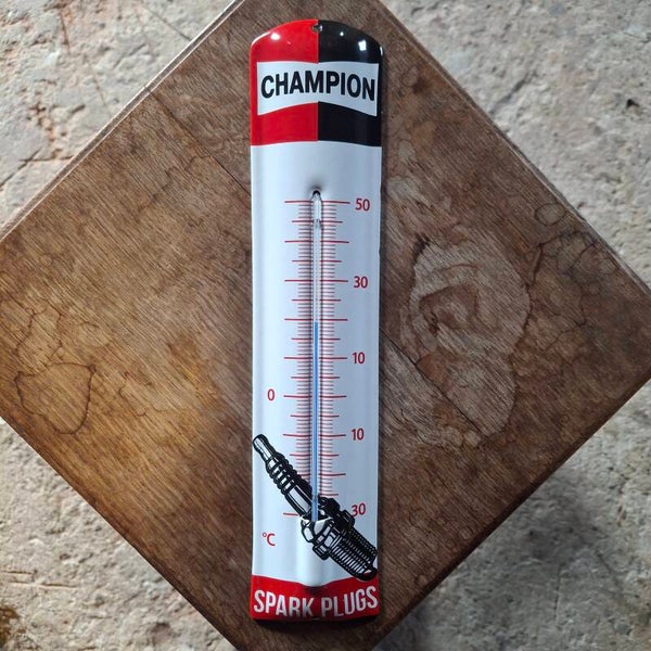 Champion thermometer - Emaille