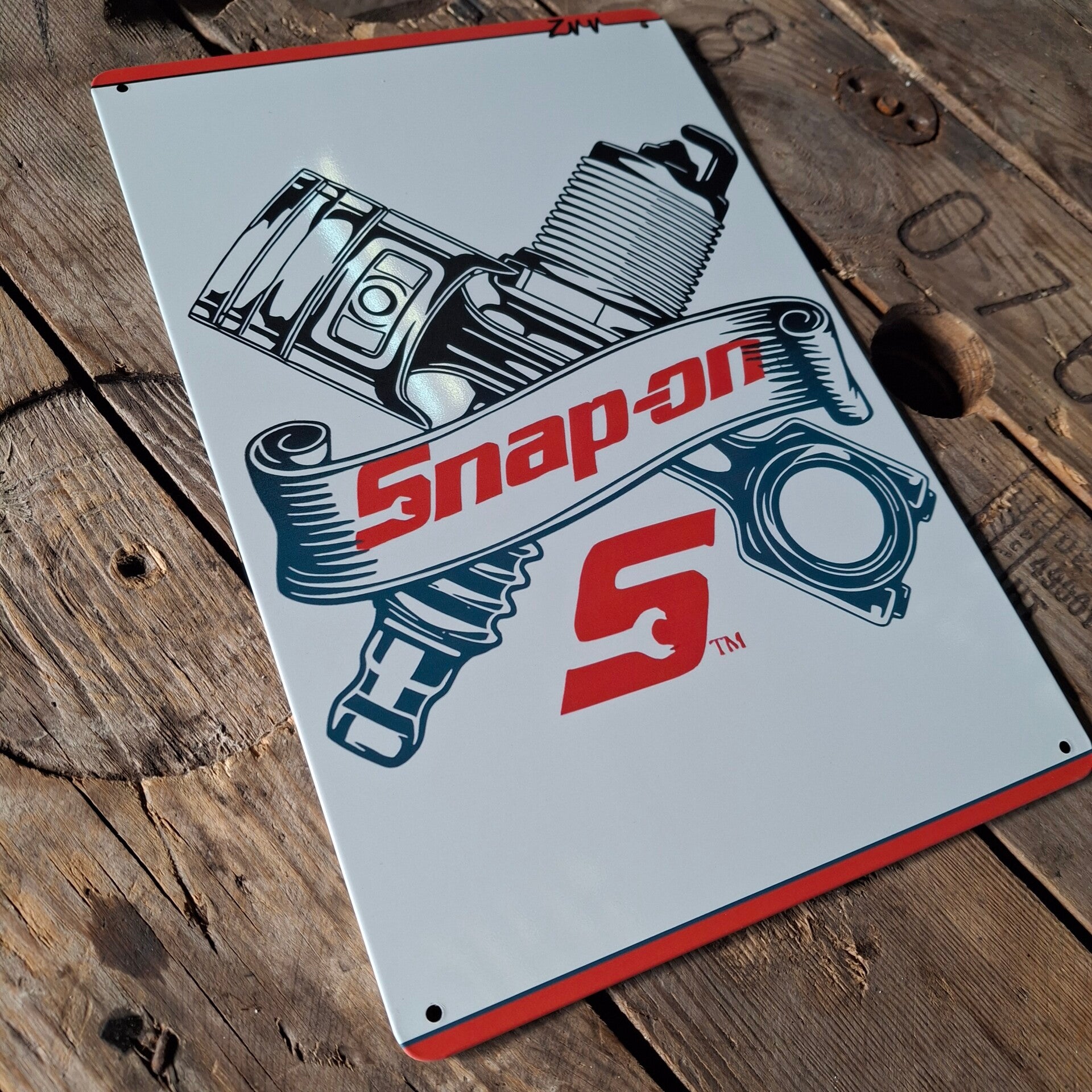 Snap On - Metalen wandplaat