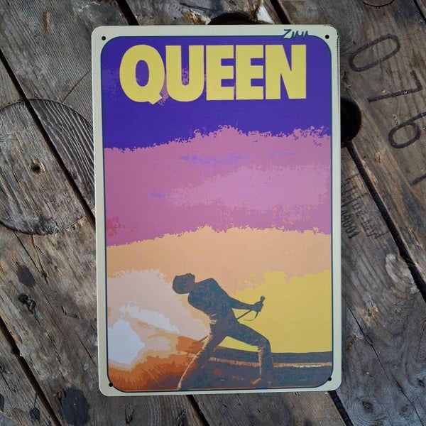 Queen - Metalen wandbord