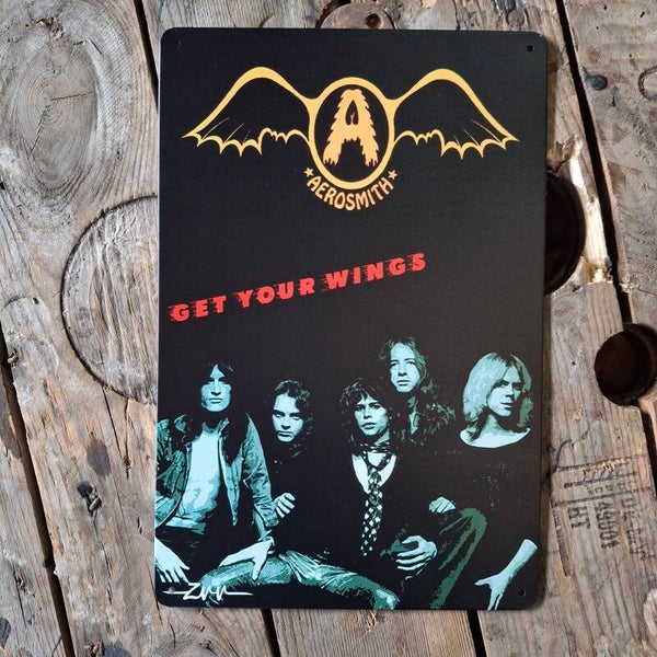 Aerosmith - Metalen wandplaat