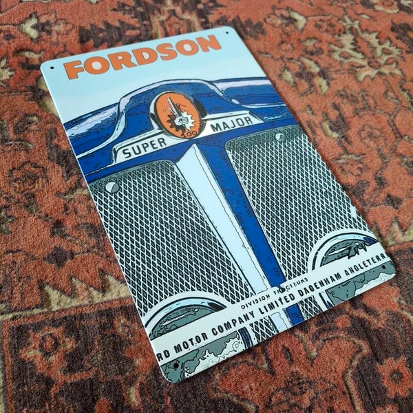 Fordson - Metalen wandbord