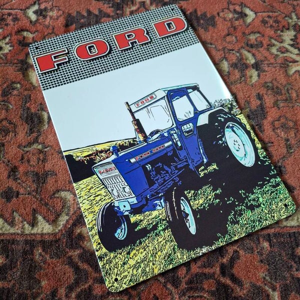 Ford 4000 - Metalen wandplaat
