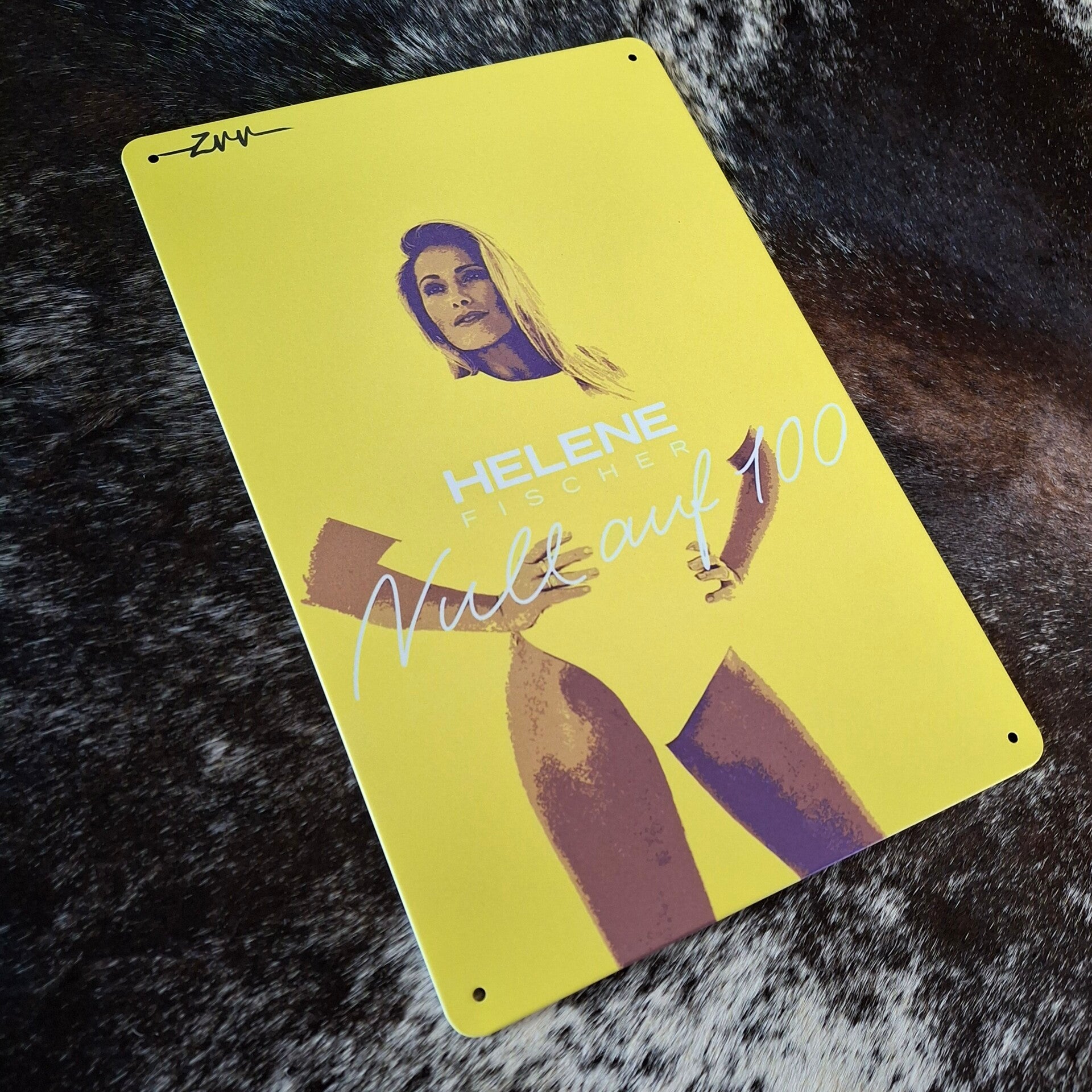 Helene Fischer - Metalen wandplaat