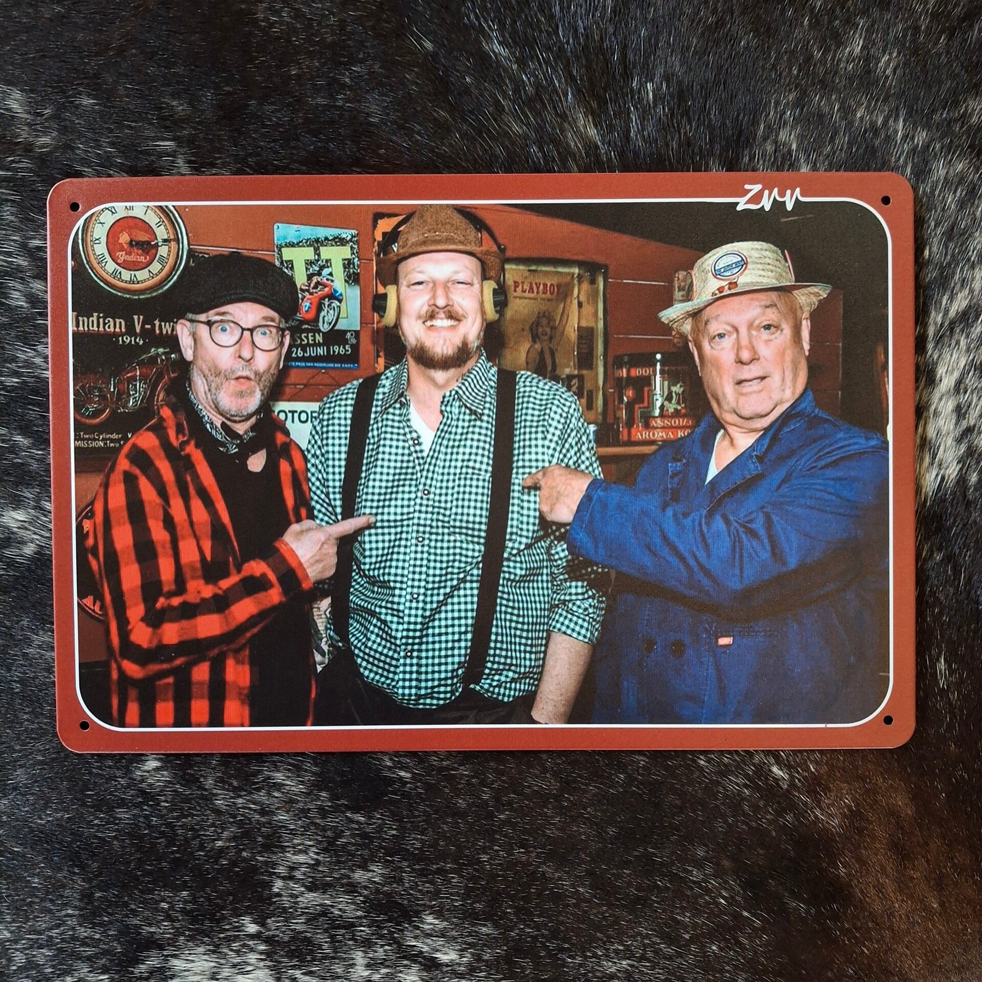 Dutch Boys - Metalen wandbord