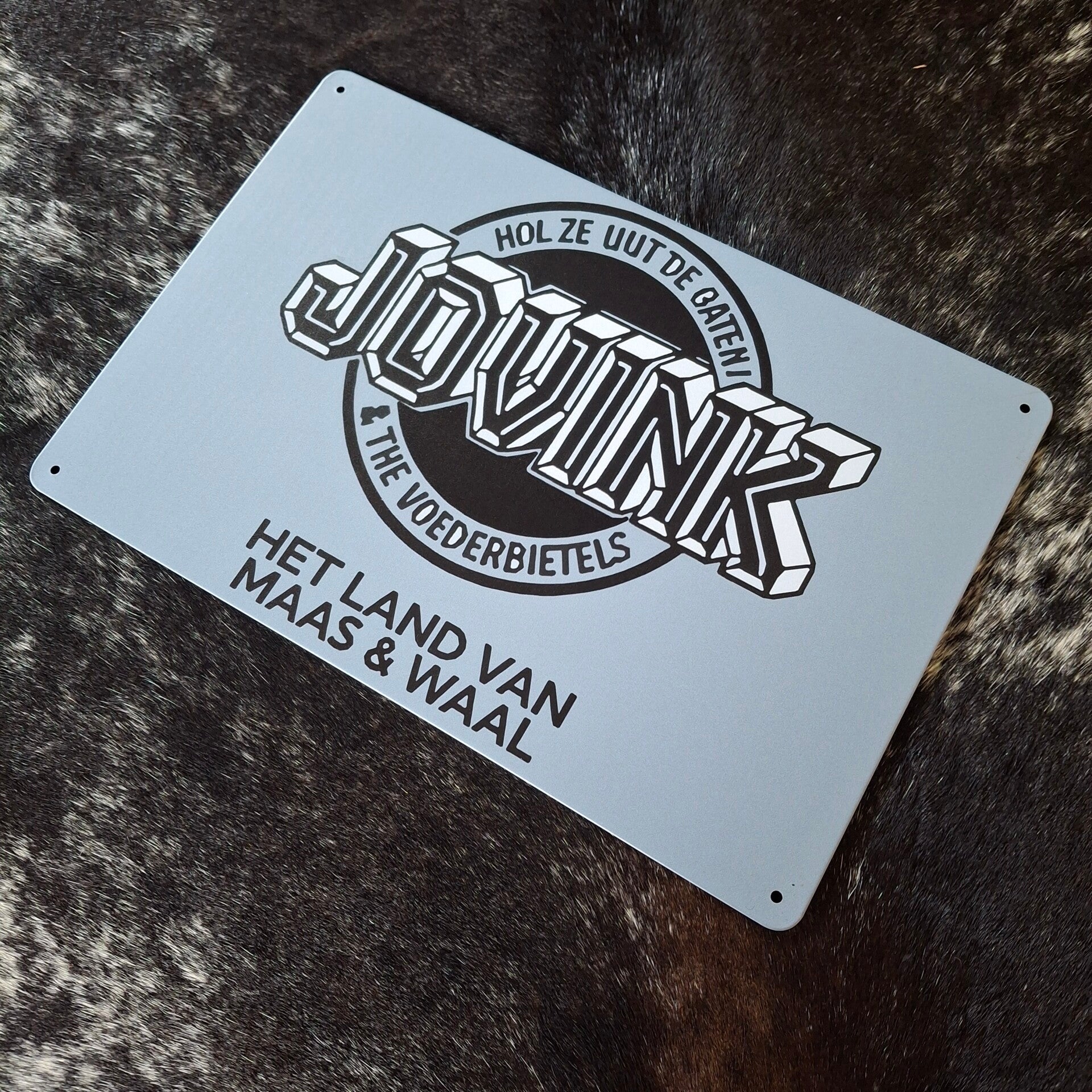 Jovink Maas en Waal - Metalen wandplaat