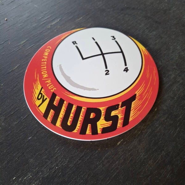Hurst - Metalen wandbord rond