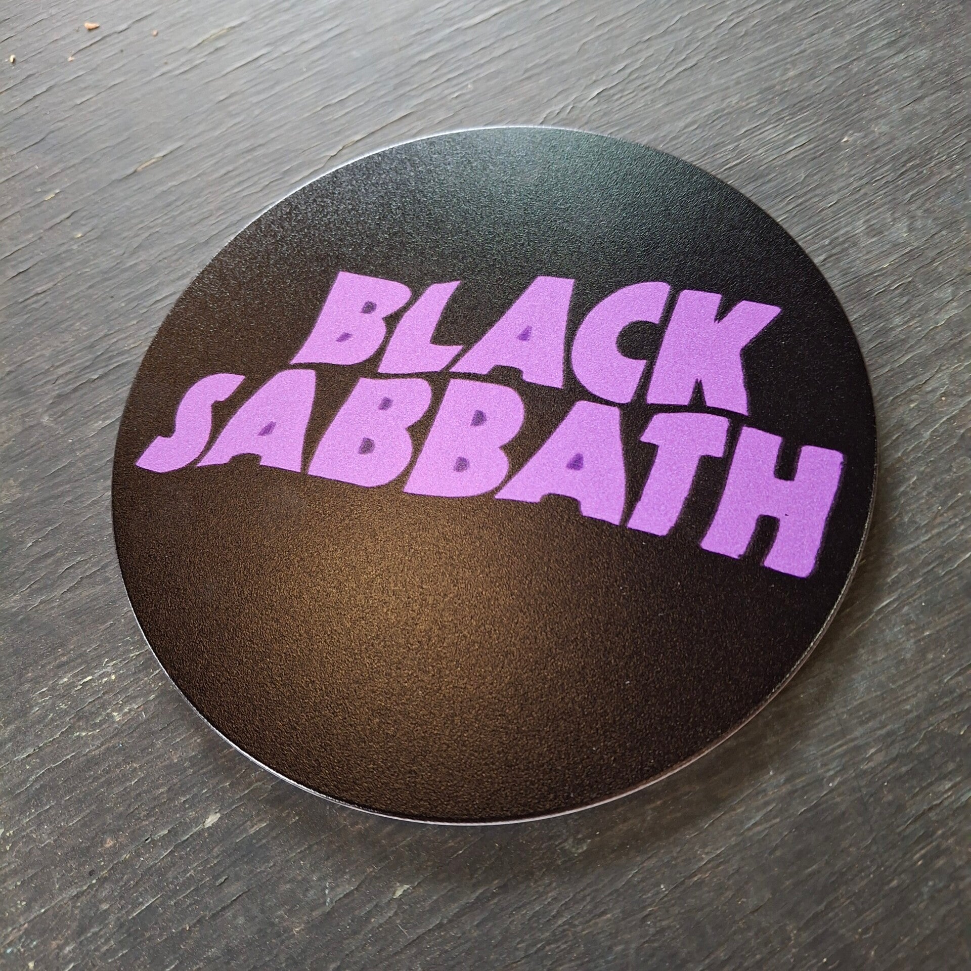 Black Sabbath - Rond metalen wandbord