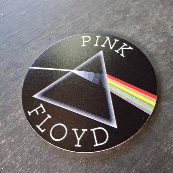 Pink Floyd - Ronde metalen wandplaat