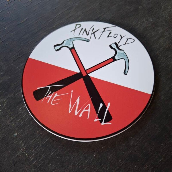 Pink Floyd - Ronde metalen wandplaat