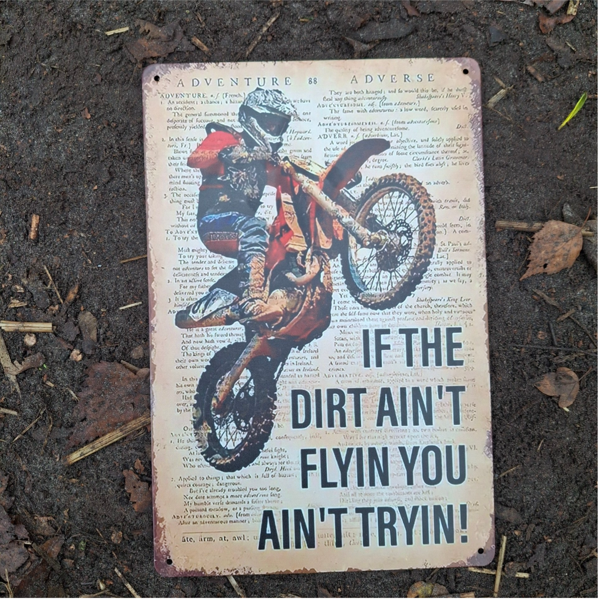 Motorcrosser You ain't Tryin