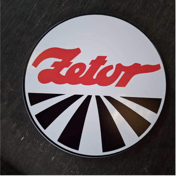 Zetor - Metalen wandbord rond