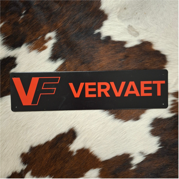 Vervaet - Metalen wandplaat