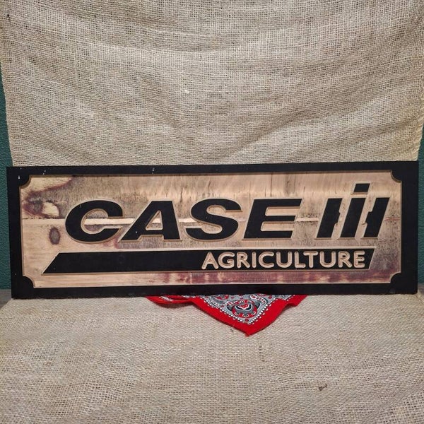 Case IH Logo - Houten wanddecoratie