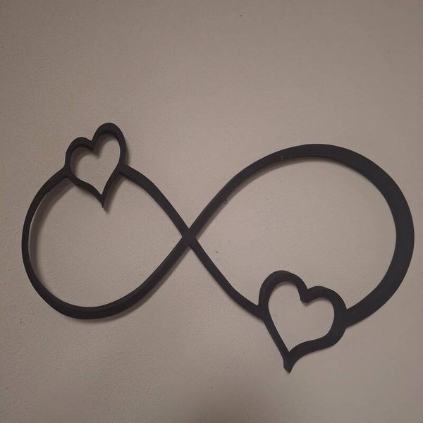 Eeuwige liefde - Houten wanddecoratie