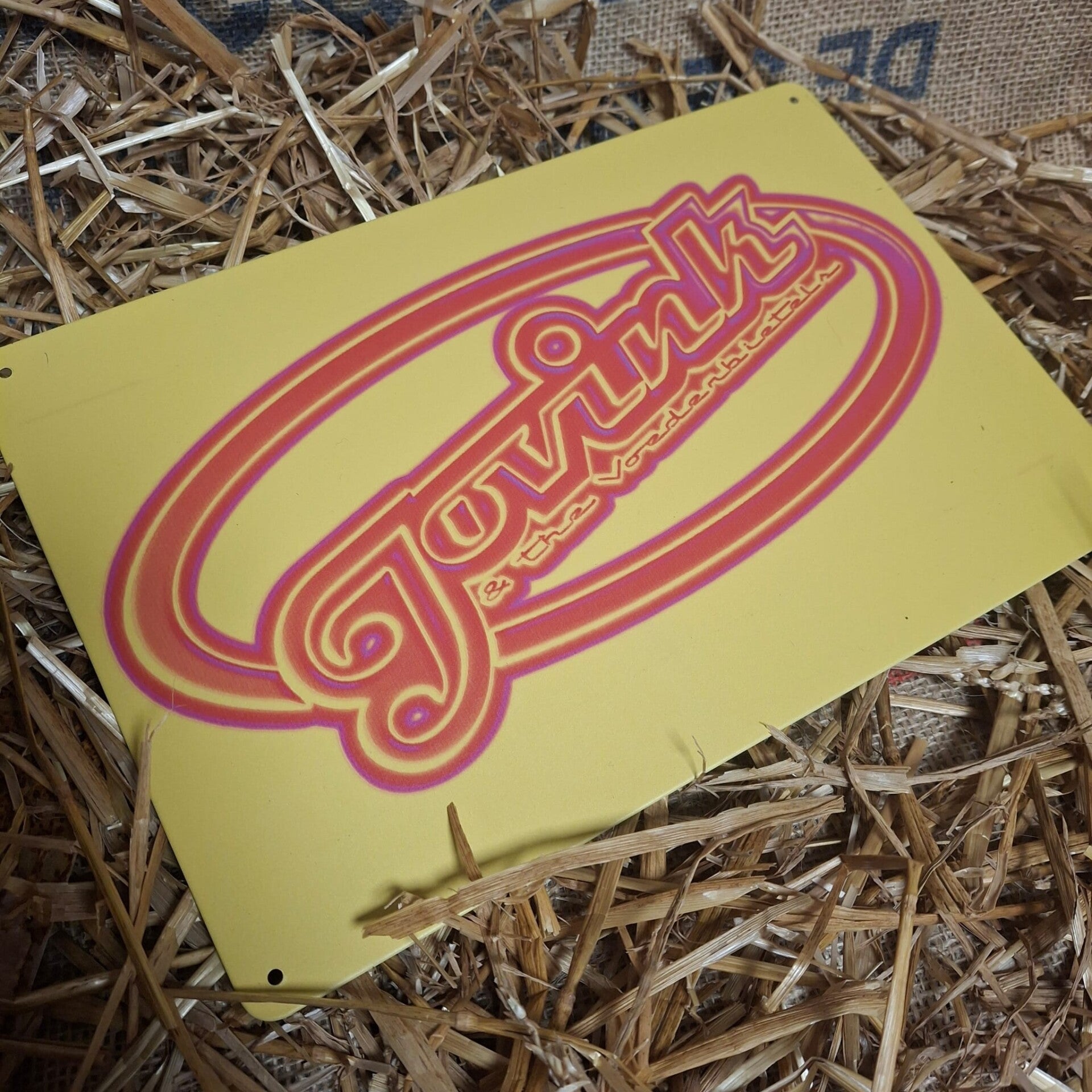 Jovink Logo - Metalen wandbord