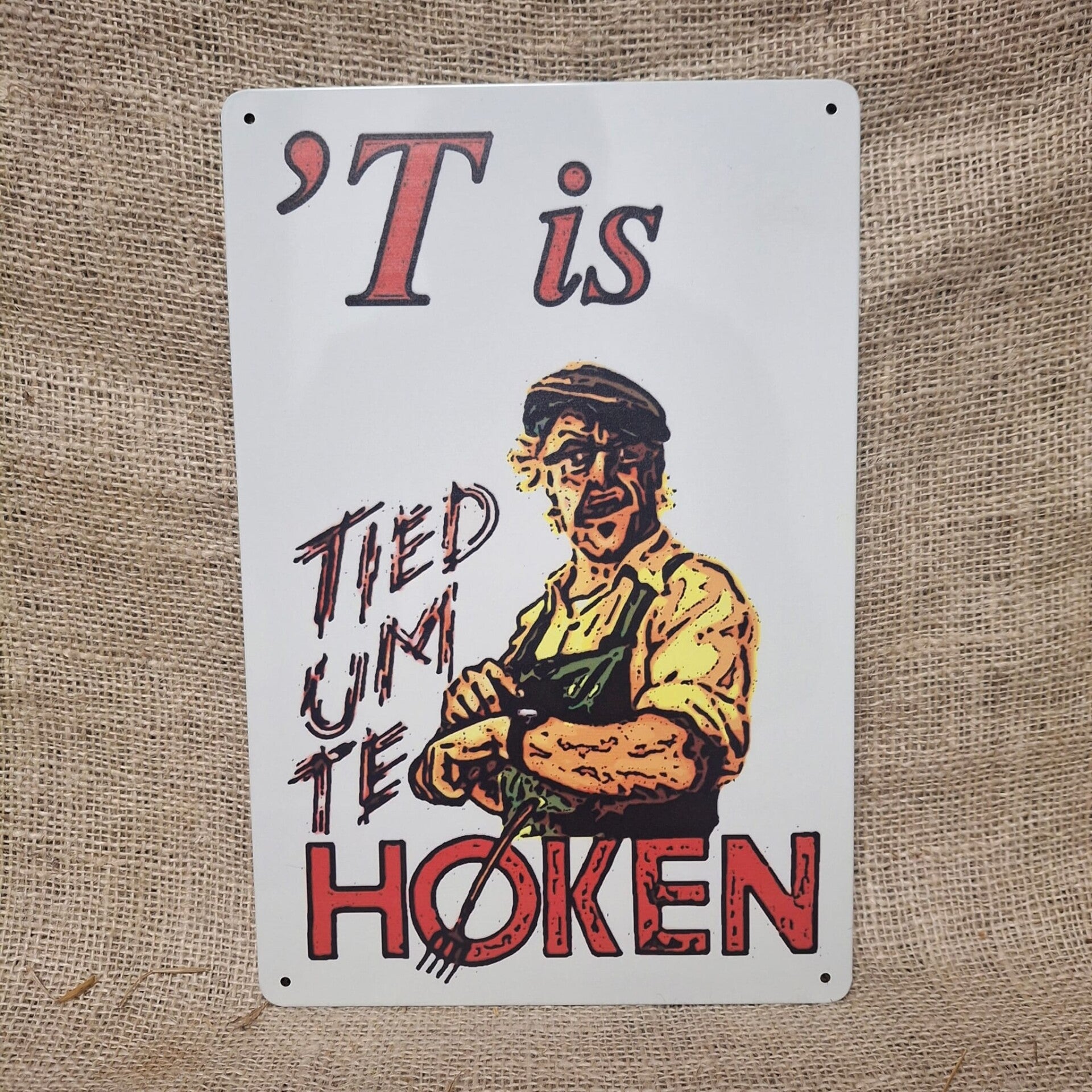 Normaal; Hendrik Haverkamp - Metalen wandbord