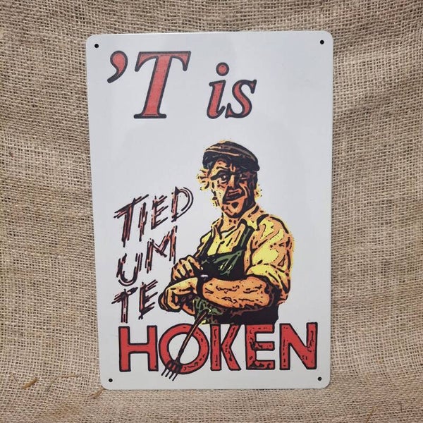 Normaal; Hendrik Haverkamp - Metalen wandbord