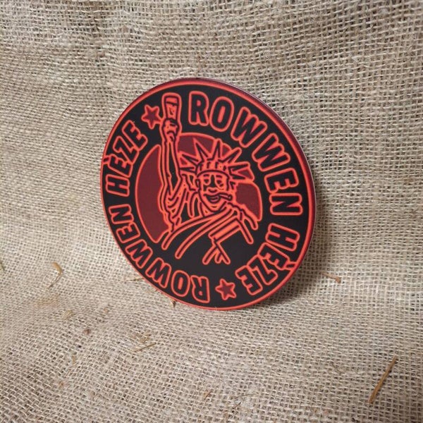 Rowwen Heze - Rond metalen wandbord