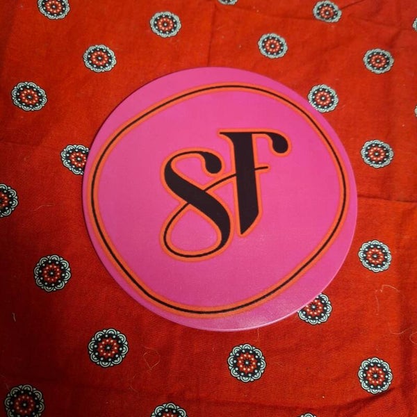 Suzan en Freek Logo - Rond metalen wandbord