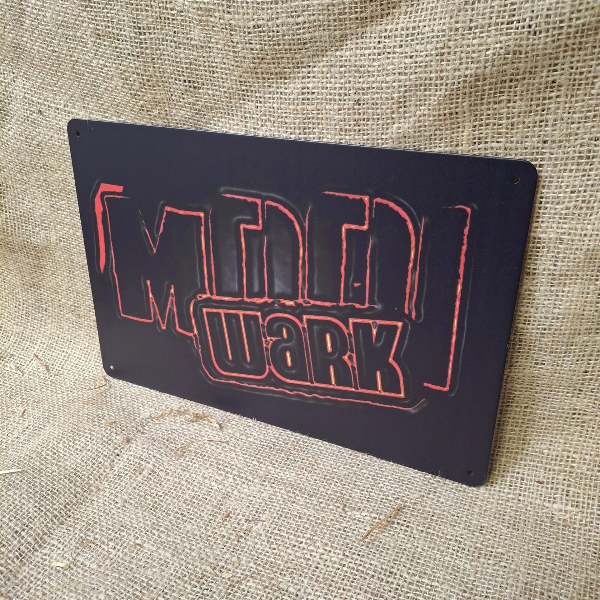 Mooi Wark - Metalen wandplaat