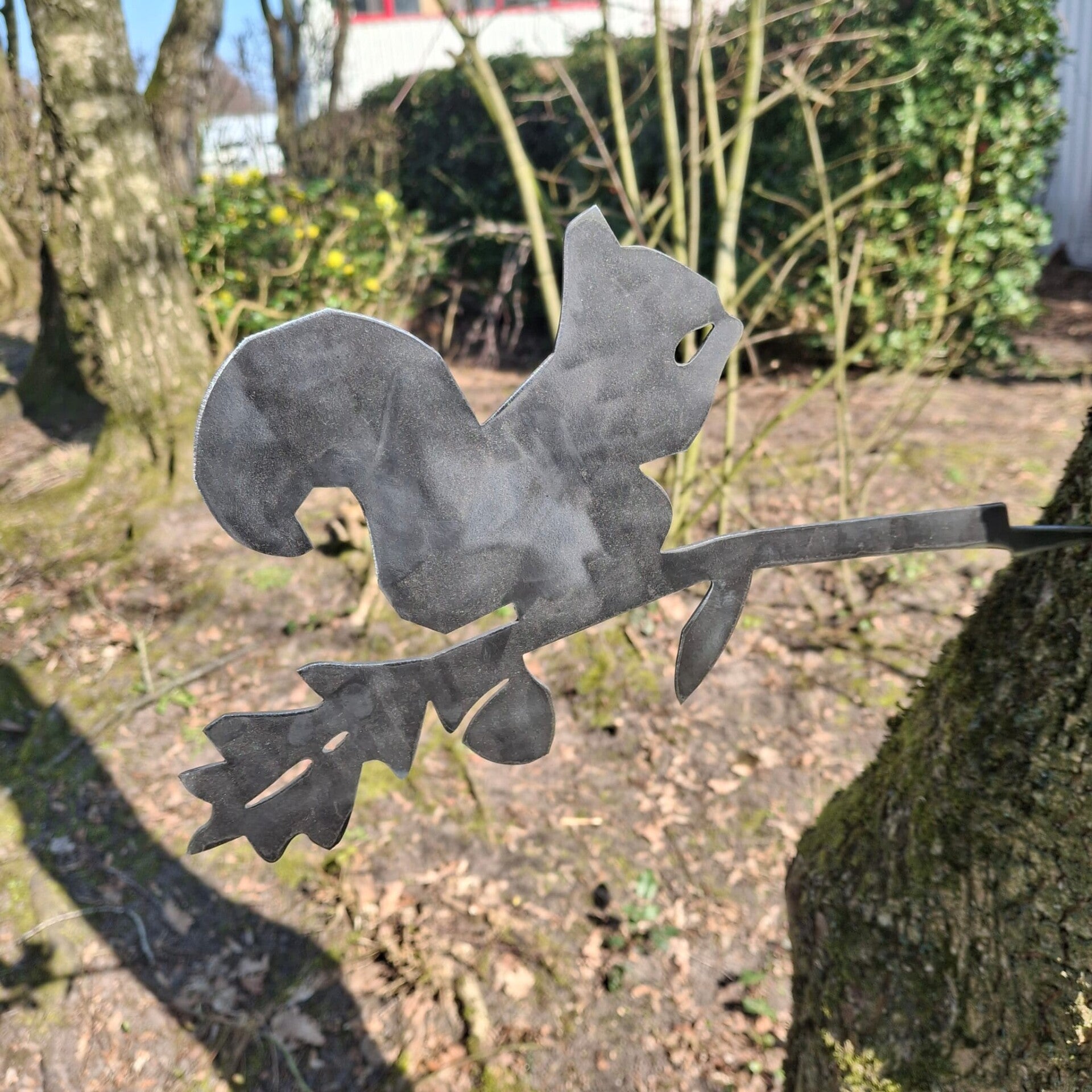 Eekhoorn - Metalen tuindecoratie