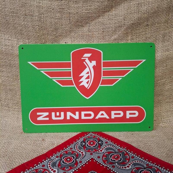 Zundapp Logo - Metalen wandplaat