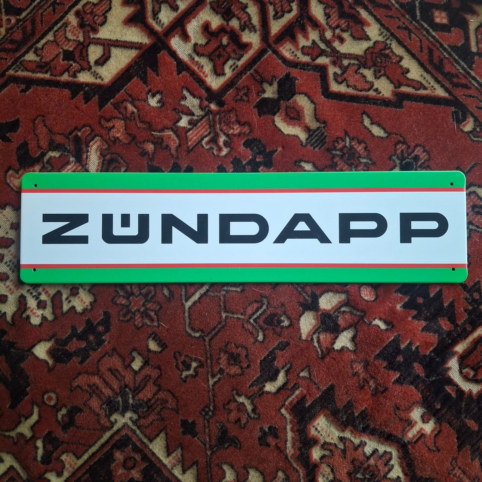 Zundapp Logo - Metalen wandbord