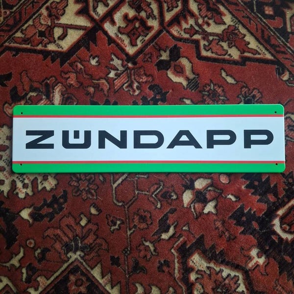 Zundapp Logo - Metalen wandbord