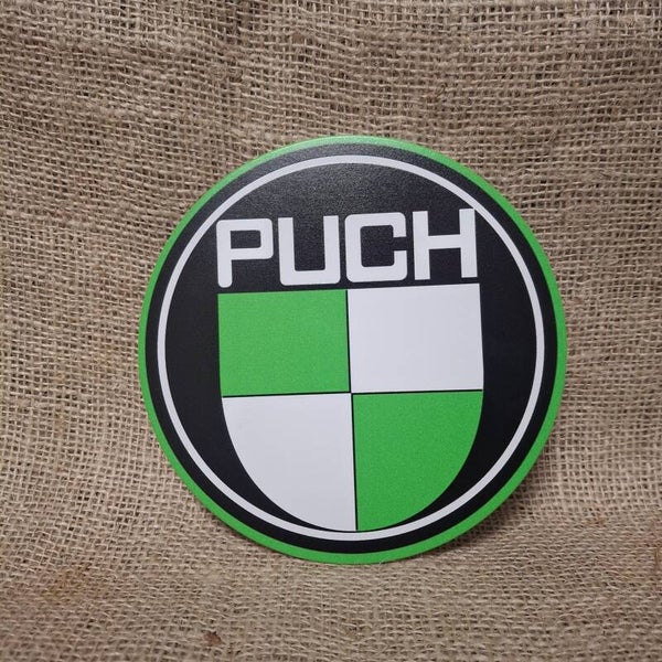 Puch - Ronde metalen wandplaat