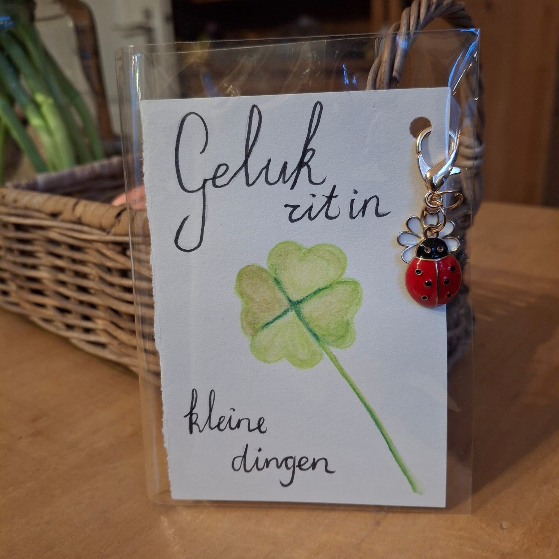 Klaver vier - Sleutelhanger