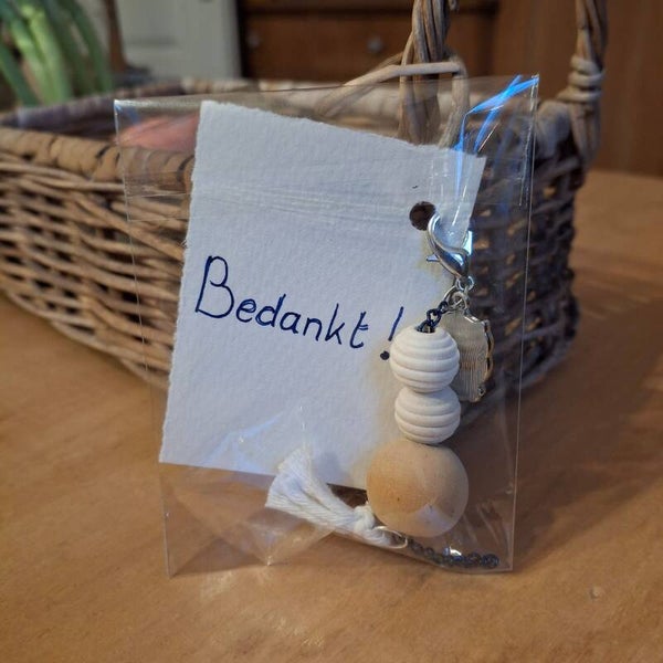 Bedankt - Sleutelhanger