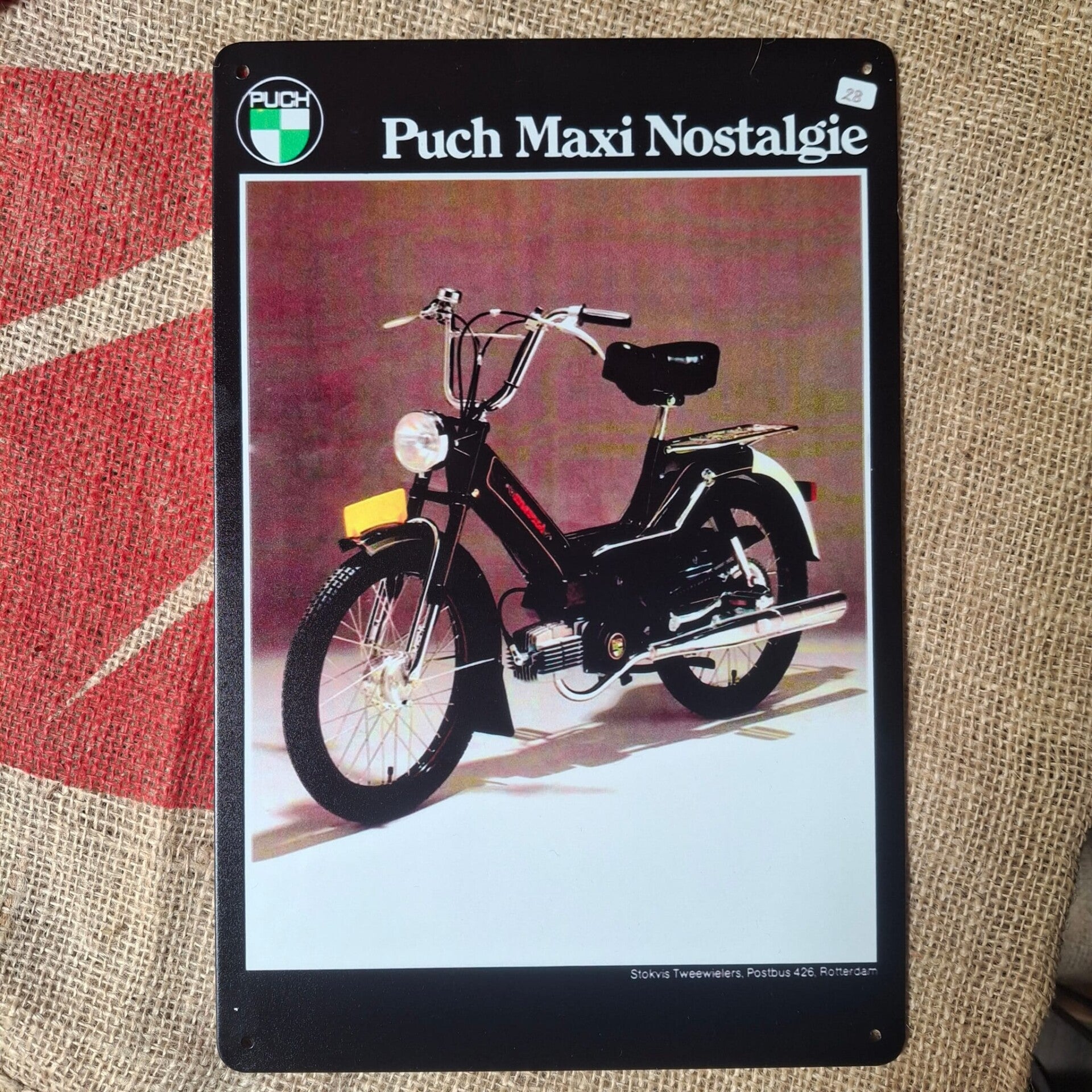 Puch Maxi - Metalen wandbord