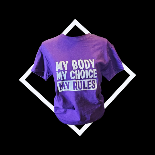 My body my choice my rules crewneck Tee