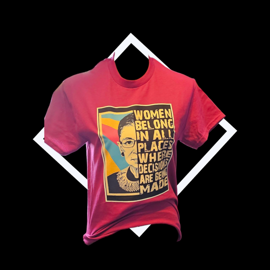 RBG Women Belong crewneck tee
