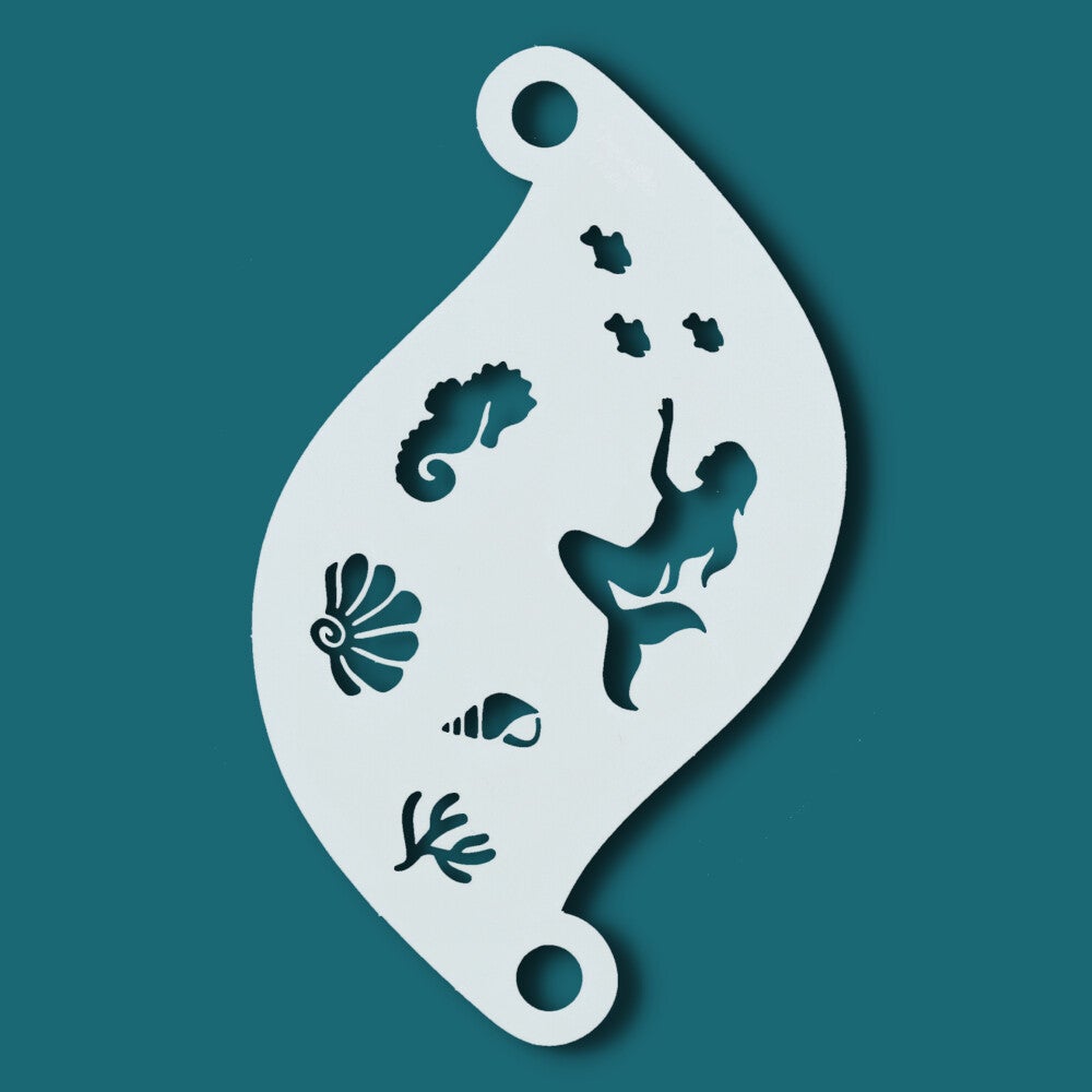 Superstar - schmink stencil - Mermaid