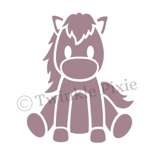 Sjabloon - Pony cute